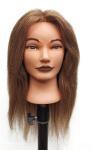damska główka fryzjerska, włosy ludzkie - przód główka fryzjerska, ludzkie włosy, suzi, abcfryzjera